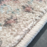 Heirloom Ivory Distressed Floral Rug