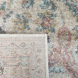 Heirloom Ivory Distressed Floral Rug