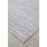 Margo Silver Boho Textured Rug