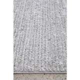 Margo Silver Boho Textured Rug