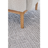 Margo Silver Boho Textured Rug