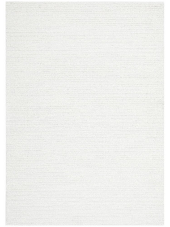 Margo White Boho Textured Rug