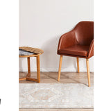 Madison Grey Terracotta Aztec Medallion Rug