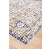 Madison Ocean Navy Faded Vintage Medallion Round Rug
