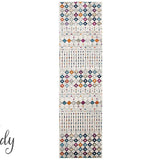 Mystique Multicoloured Tribal Pattern Hallway Runner