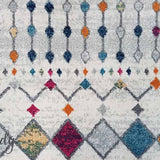 Mystique Multicoloured Tribal Pattern Round Rug