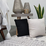 Mystique Grey and White Tribal Imprints Rug