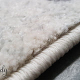 Mystique Grey and White Tribal Imprints Rug
