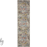 Maya Multicoloured Over Dyed Transitional Hallway Runner
