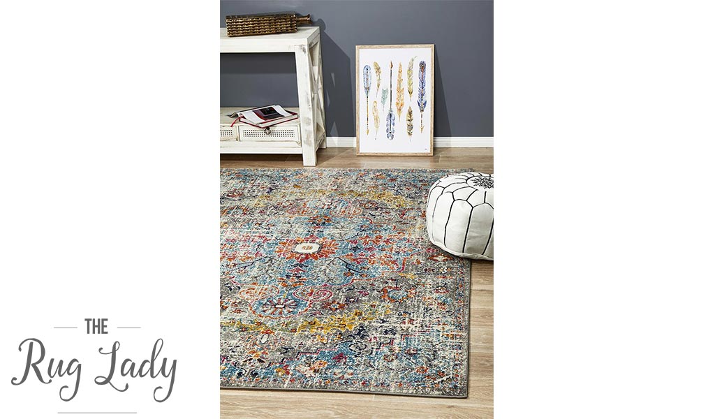 Maya Multicoloured Over Dyed Transitional Rug – The Rug Lady