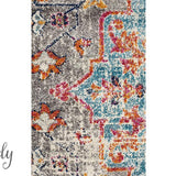 Maya Multicoloured Over Dyed Transitional Hallway Runner