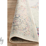 Maya Ivory Medallion Transitional Hallway Runner