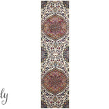 Maya Multicoloured Flower Transitional Hallway Runner