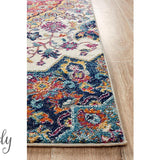 Maya Multicoloured Flower Transitional Rug