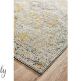 Maya Silver Yellow Over Dyed Transitional Rug