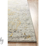 Maya Silver Yellow Over Dyed Transitional Rug