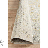 Maya Silver Yellow Over Dyed Transitional Rug