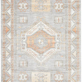Madison Grey Terracotta Aztec Medallion Rug