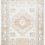Madison Light Grey Terracotta Aztec Medallion Rug
