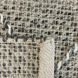 Macey Grey Marble Lattice Wool Rug
