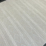 Macey Dreamy Ivory Geometric Wool Rug