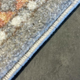 Madison Grey Terracotta Aztec Medallion Rug