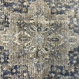Madison Ocean Navy Faded Vintage Medallion Rug