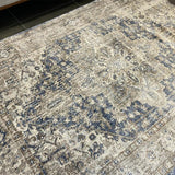 Madison Ocean Navy Faded Vintage Medallion Rug