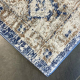 Madison Ocean Navy Faded Vintage Medallion Rug