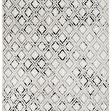 Metropolitan Maisie Ivory Black Geometric Diamonds Rug