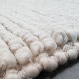 Elements Luna Natural White Felted Wool Rug