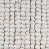 Elements Luna Natural White Felted Wool Rug