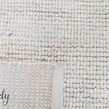 Elements Luna Natural White Felted Wool Rug