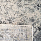 Maya Charcoal Grey Medallion Transitional Rug