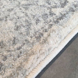 Maya Charcoal Grey Medallion Transitional Rug