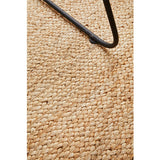 Nyla Natural White Border Jute Rug