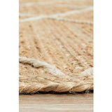 Nyla Natural Diamond Pattern Jute Rug