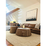 Arabelle Beige Wool Rug