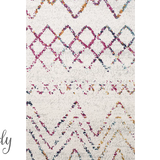 Heaven Multi Colour Tribal Pattern Round Rug
