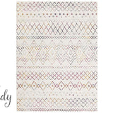 Heaven Multi Colour Tribal Pattern Rug