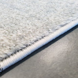 Heaven Blue Grey Abstract Diamond Rug