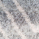 Heaven Grey Diamond Tribal Rug