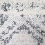 Heaven Grey Tribal Geometric Diamond Rug