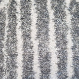 Heaven Silver Geometric Diamond Rug