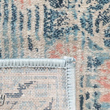 Odette Blue Medallion Vintage Rug