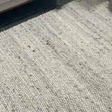 Olivia Natural Bubble Pattern Wool Rug