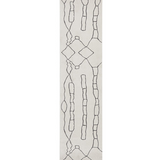 Prince Grey Contour Abstract Curves Rug