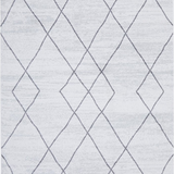 Prince Grey Tribal Diamond Rug