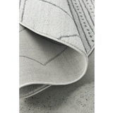 Prince Grey Tribal Diamond Rug