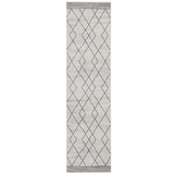Prince Grey Tribal Diamond Rug
